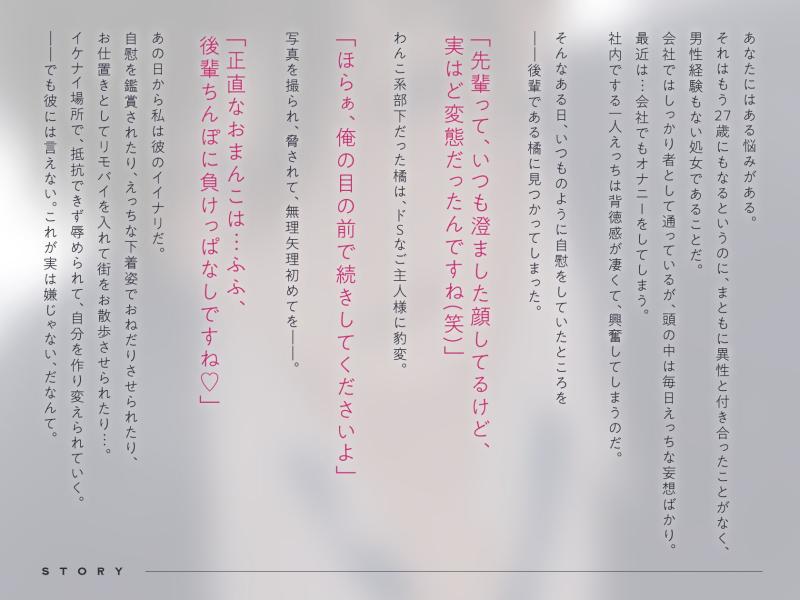 「(※愛が重すぎる)執着系腹黒ドS部下に犯されてえっちな調教されています」のサンプル画像2