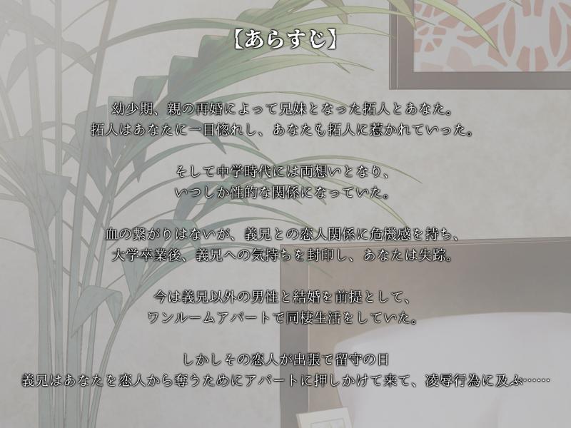 「ヤンデレ義兄の略奪計画～お兄ちゃんチ●ポと妹マ●コは相性最高!!!!!～」のサンプル画像3